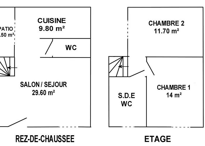 Дом отдыха Maison Renovee Avec Wifi, Centre Bourg De St Mars La Jaille - Fr-1-306-1289 Vallons-de-l'Erdre